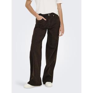 Only Madison Wide Animal Jeans